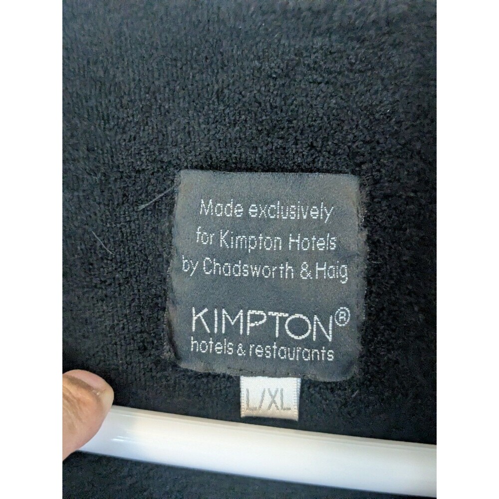 Kimpton Luxury Resort & Spa Leopard Cheetah Bath Robe Size L/XL New Tie - Picture 4 of 6